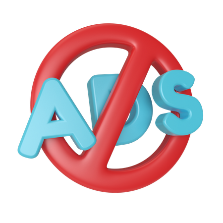 No Ads Icon